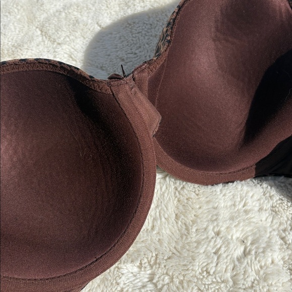VS Body by Victoria Full Coverage Demi Bra – 34D | Leopard Print | Lift & Luxe - Picture 5 of 6